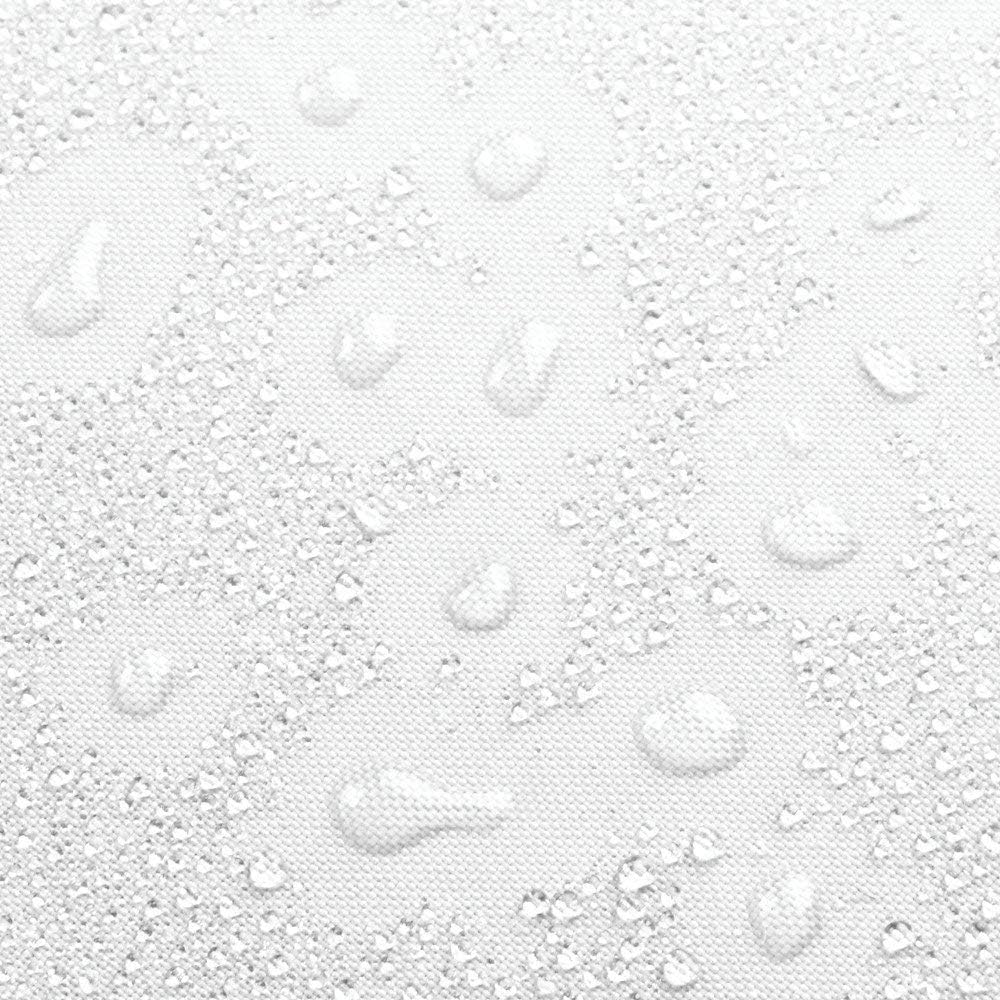 iDesign Solid Fabric Bathroom Shower Curtain - 72" x 72", White: Home & Kitchen