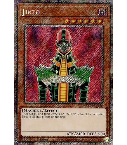遊戯王 - Jinzo (PSV-000) 1st Edition 【超美品】 Amazon.com: Jinzo - PSV-000 - Secret Rare - Unlimited