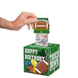 SHLINCO Football 3 Money Bank - Green 5" x 5" x