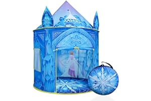 Cosone Kids Play Tent, Frozen Toy for Girls, Princess Castle Playhouses Indoor, Outdoor Princess Toys, Toddler Tent Birthday 