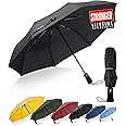 Chakipee Travel Compact Umbrella Windproof - Portable Automatic Umbrellas for Rain, Folding Umbrella for Men and Women, Portable 210T Fabric Umbrella