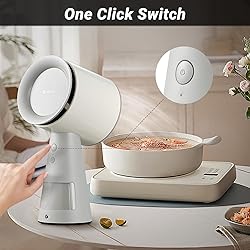 AMZCHEF Portable Range Hood, Desktop Exhaust Fan