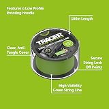 Tracer 100m String Line High Visibility Rotating Spool with Integrated Handle view 2