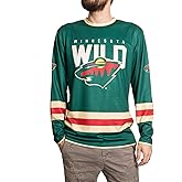 NHL Men's Game Day Long-Sleeve Performance Loose Fit Rash Guard