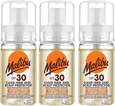 Malibu Scalp Protector SPF 30 Sun Cream x 3 Pack Liverpool Enterprises