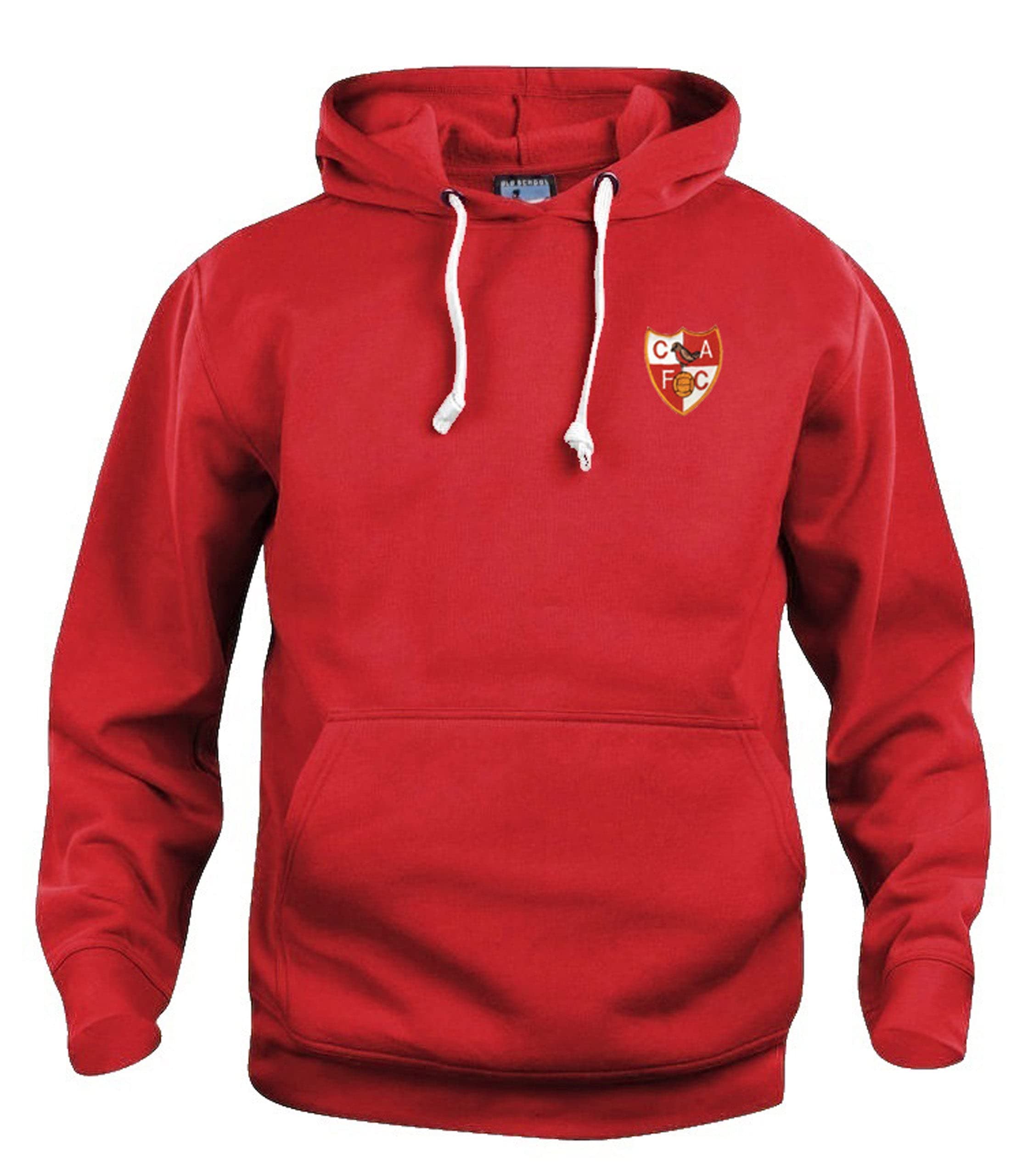 Charlton 1940s Retro Football Hoodie Embroidered Logo (M)