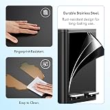 VonHaus 30L Double Recycling Kitchen Bin Black with Removable Inner Bins view 8