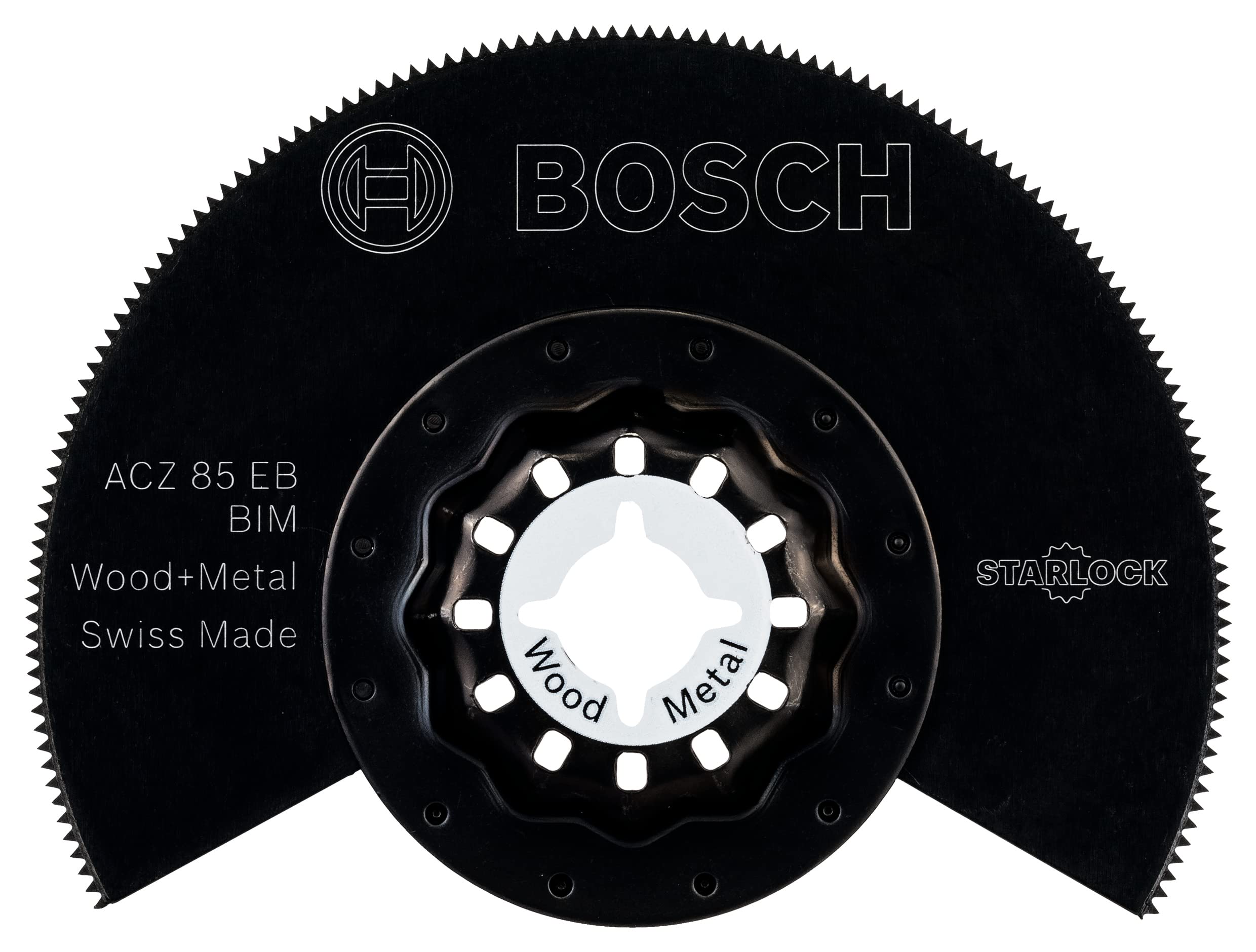 Bosch Professional 1x Segment Blade ACZ 85 EB (for Wood and Metal, 85 mm, Accessory Multitool)
