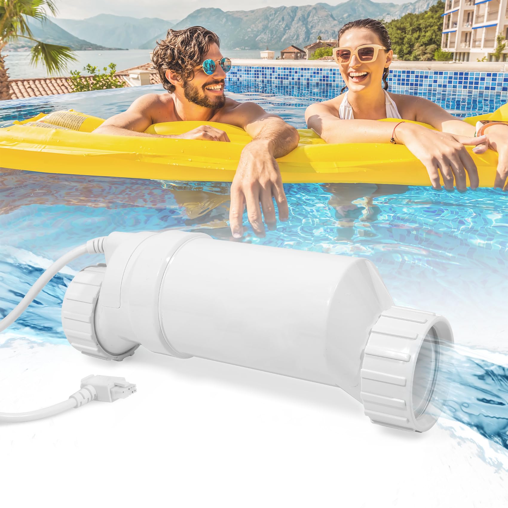 Photo 1 of T-15 Salt Cell Turbo Cell Chlorinator Generator Replacement Part Fit for Hayward T Cell T15 TCEll940 W3T-CELL-15 Aqua Rite 40K Gallons In ground Water Chlorine System