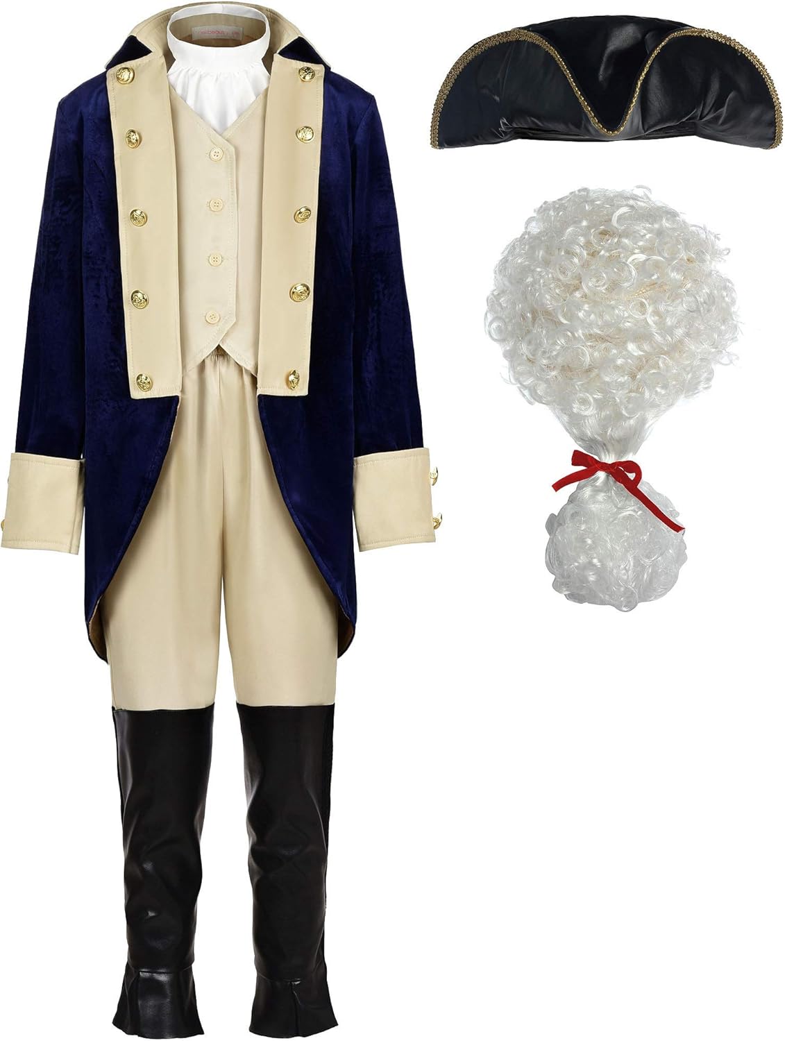 ReliBeauty Washington Costume Boys Hamilton American