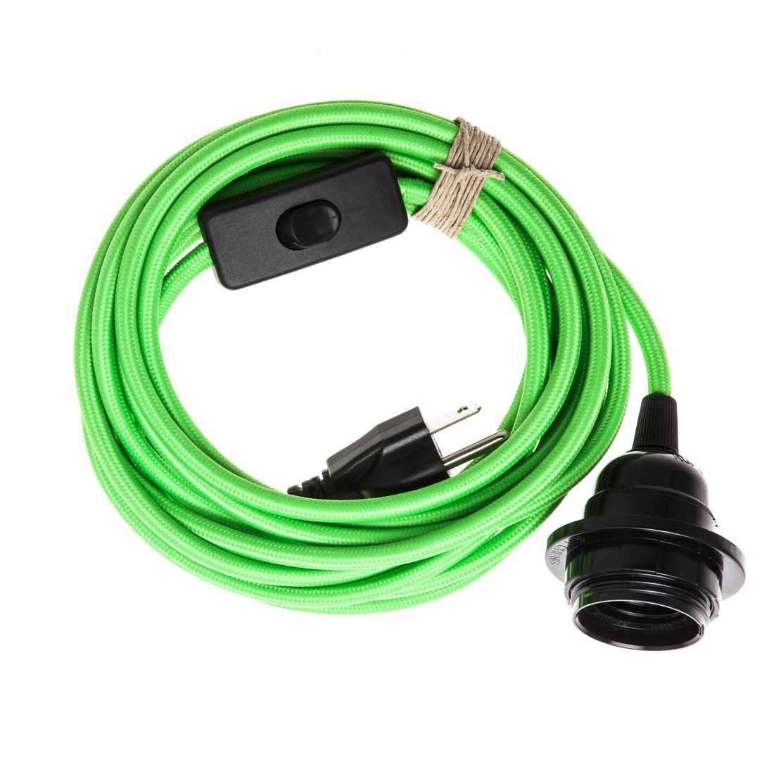 Swag Light Hanging Pendant Light Cord Kit by Color Cord Company