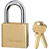 Master Lock 575DPF Padlock, 1-1/2-inch Wide, Solid Brass
