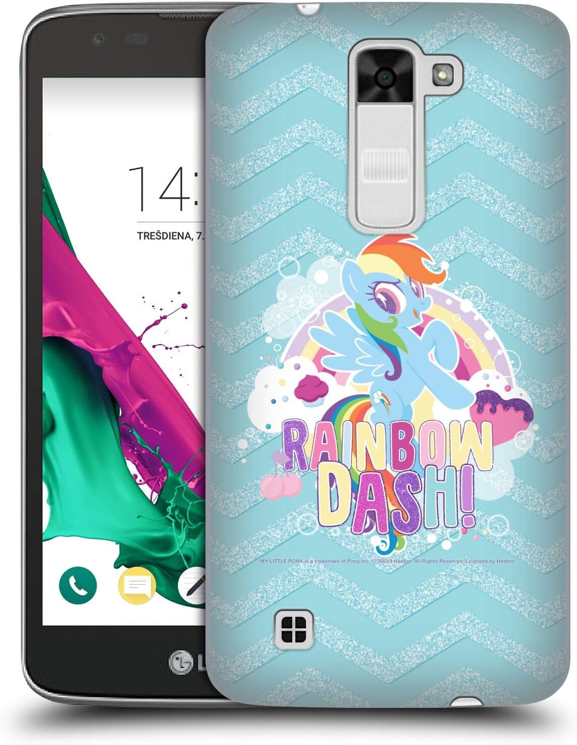 Head Case Designs Officially Licensed by My Little Pony Rainbow Dash Sugar Crush Hard Back Case Compatible with LG K7 K330 / Tribute 5