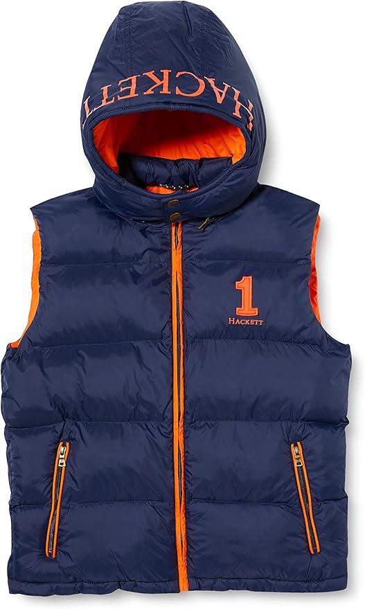 Hackett London Boy's Hooded Gilet Y Jacket Amazon.co.uk Clothing