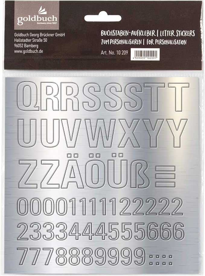 Minus Und Ss Zeichen Punkte Buchstaben Zum Kleben Mit 2 Bogen Umlaute Stickerbogen Mit Alphabet Aufkleber Von A Bis Z Zahlen Sticker Von 0 Bis 9 Goldbuch 10 9 Klebebuchstaben Set In