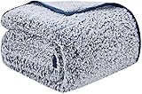 EMME Sherpa Blanket Twin Size Fleece Throw