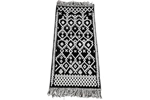 Ethnic Style Cotton Linen Woven Carpet Bedroom Bedside Tassel Long Floor Mat Living Room Sofa Tatami Stuart Yak Home Decor Co