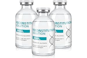 Jentatnua Solution in Premium Glass Vials,30ML 3 Pack,Triple Sealed, Ultra Clean