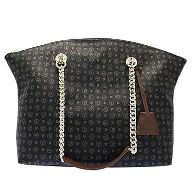 Pollini Tasche Tapiro Damen Schwarz braun - TE8408PP02Q1100D