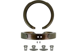 Wagner ThermoQuiet PAB781 Parking Brake Shoe Set, Rear