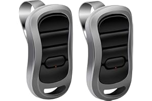 ASONPAO Genie G3T-A G3T-R Overhead Door O3T-BX O3T-A IntelliCode&CodeDodger 3-Button Garage Door Opener Remote - Pack of 2【3-Year-Warranty】
