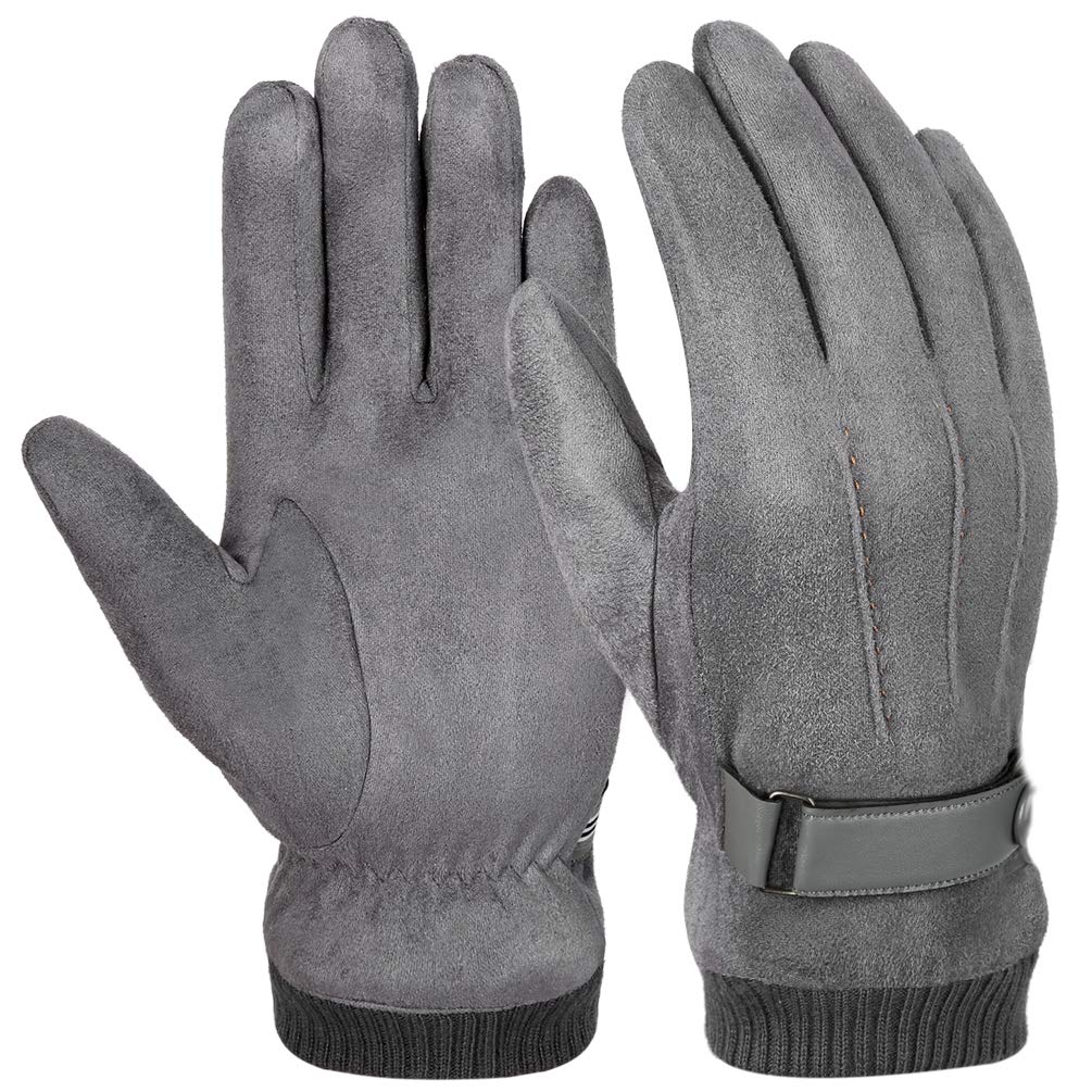 VBIGER Gants Hiver Chaud Tactile Sport Velo Épaissir pour Homme