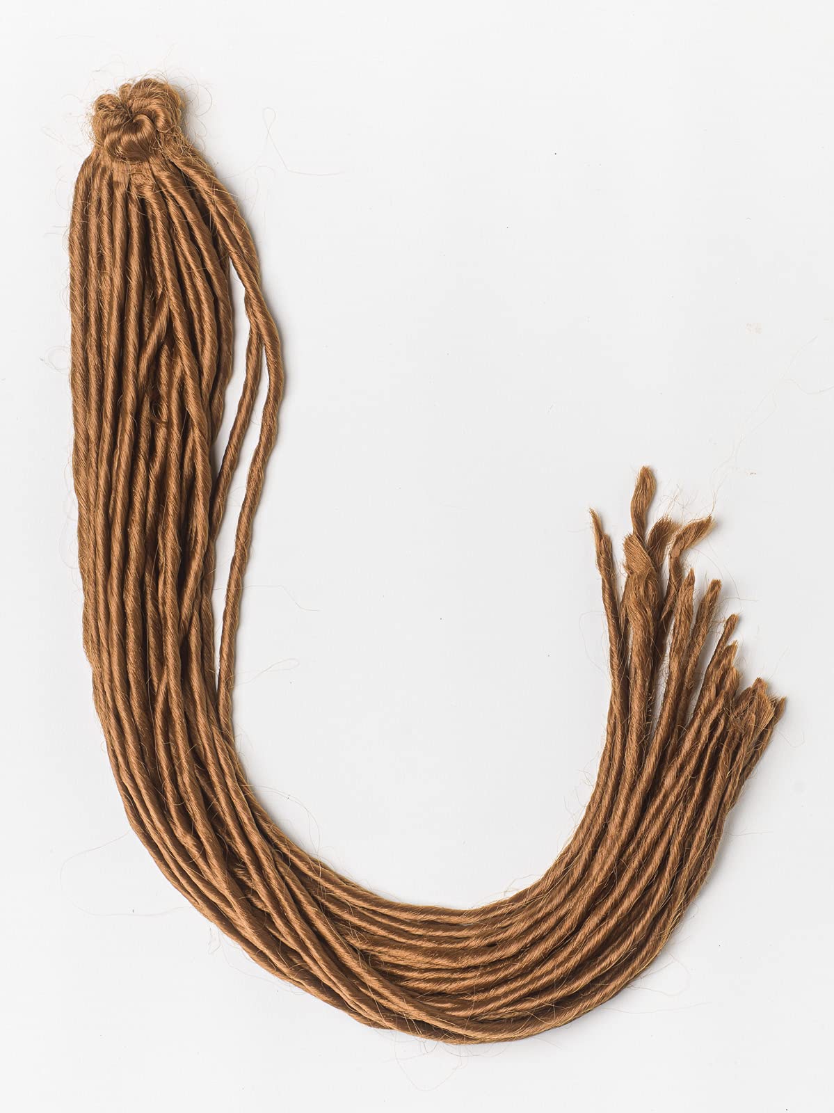 DreadLab - Soft Style Double Ended Synthetic Dreadlocks Twists 10 Pack (Light Brown)