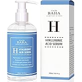 Cos De BAHA Hyaluronic Serum 8 Fl Oz – Pure Sodium Hyaluronate 10,000 ppm Hydrating Face Serum for Dry & Dehydrated Skin – Lightweight Fragrance-Free Korean Skincare Formula (240 ml)