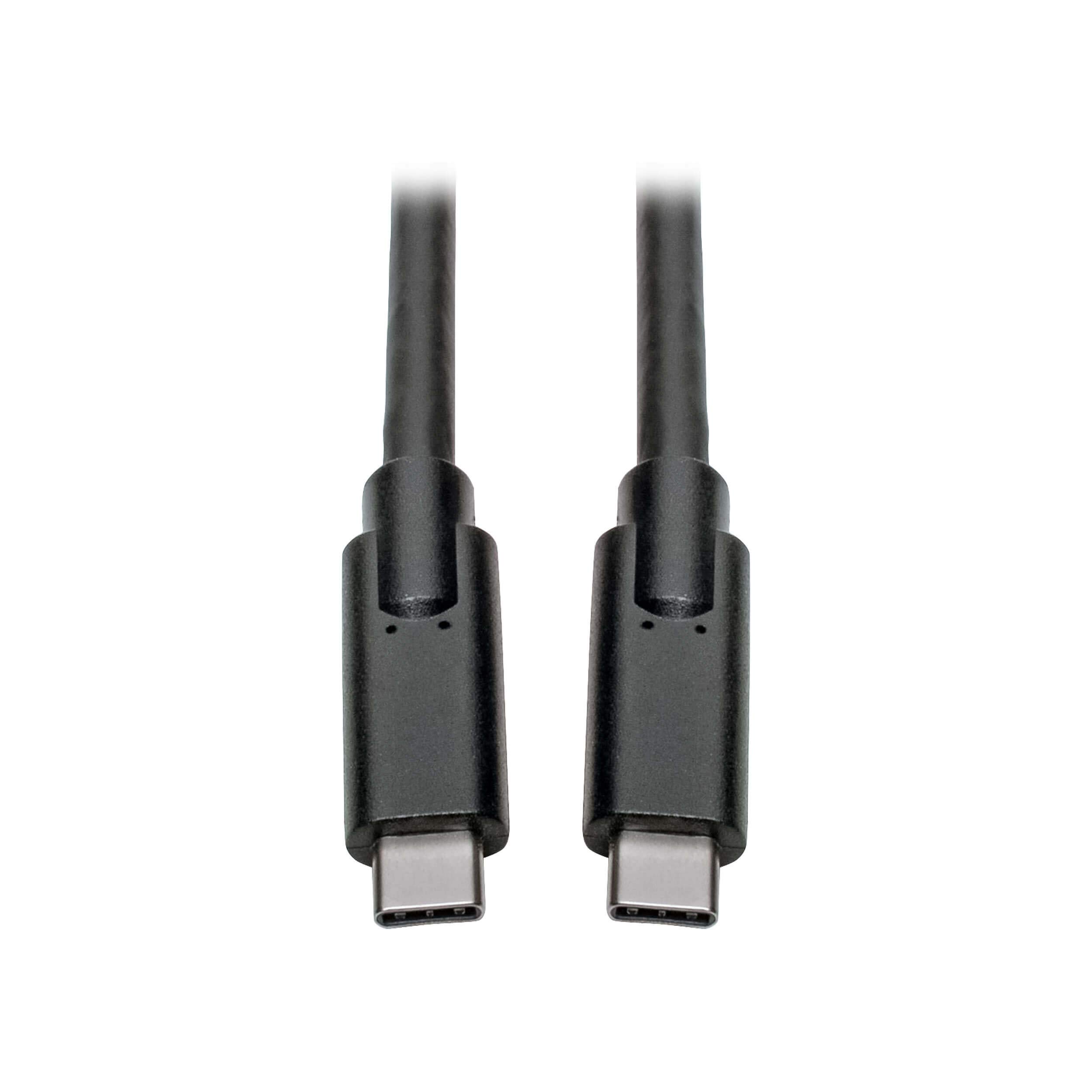 Tripp Lite USB 3.1 Gen 1 Cable 5 Gbps USB-C to USB Type-C, 3A, (M/M), 3.05 m (U420-010)