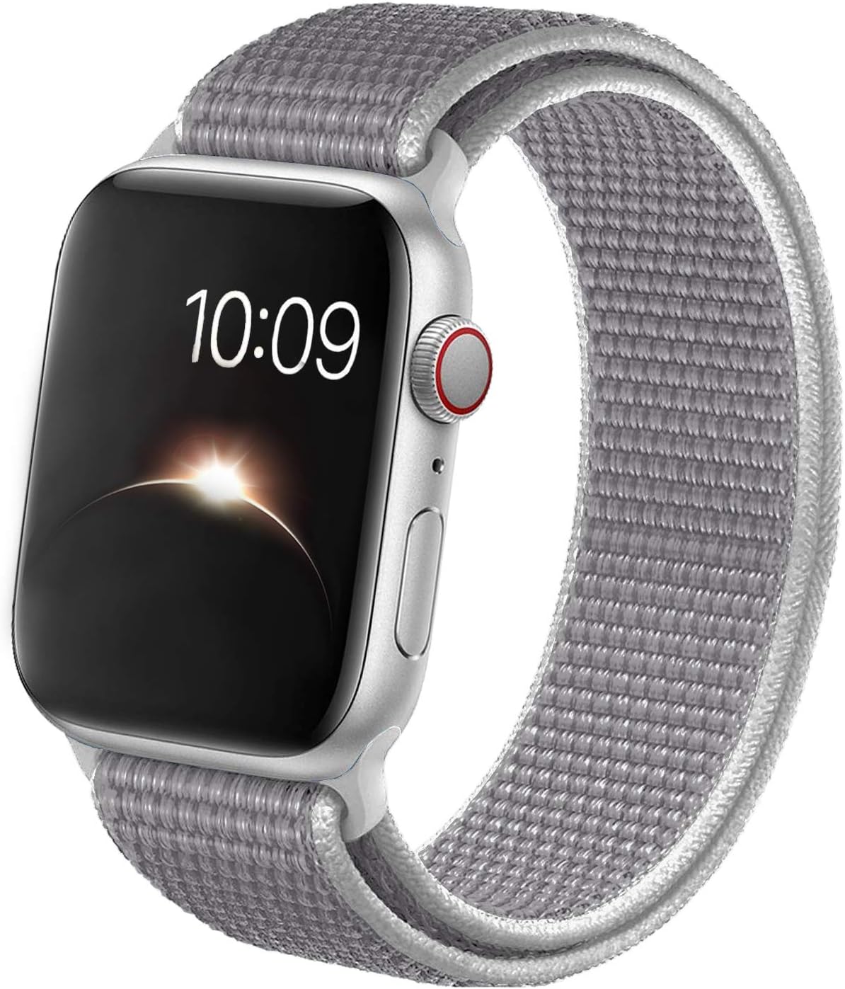 RolQitee Soft Sport Band Compatible with Apple Watch Band 38mm 42mm 40mm 44mm for Women/Men Breathable Replacement Strap Compatible with iWatch Series 5 4 3 2 1 (Seashell, 38mm/40mm)