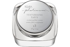 Kenra Platinum Texturizing Taffy 13 | Styling Fiber Crème | Medium Hold | Defines, Details, & Smooths Styles | Superior Control for Sculpting Short & Long Hairstyles | All Hair Types
