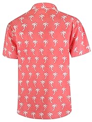 Hawaiian Shirts for Men Casual Beach Summer Shirt