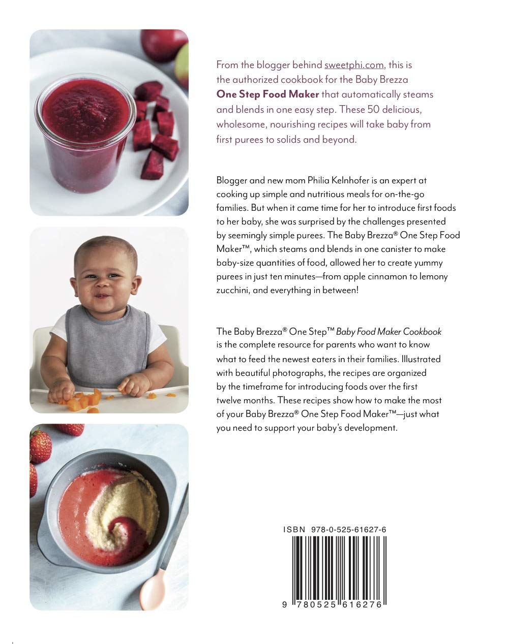 Baby Brezza Organic Baby Food Cookbook - Easy Food Maker Puree and Whole Food Recipes for Your Baby or Toddler