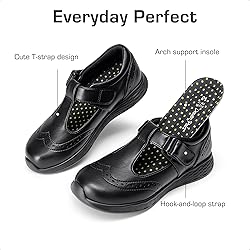 DREAM PAIRS Girls Mary Jane Flats School Uniform