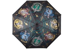 Bioworld Harry Potter Hogwarts Houses Color Changing Umbrella