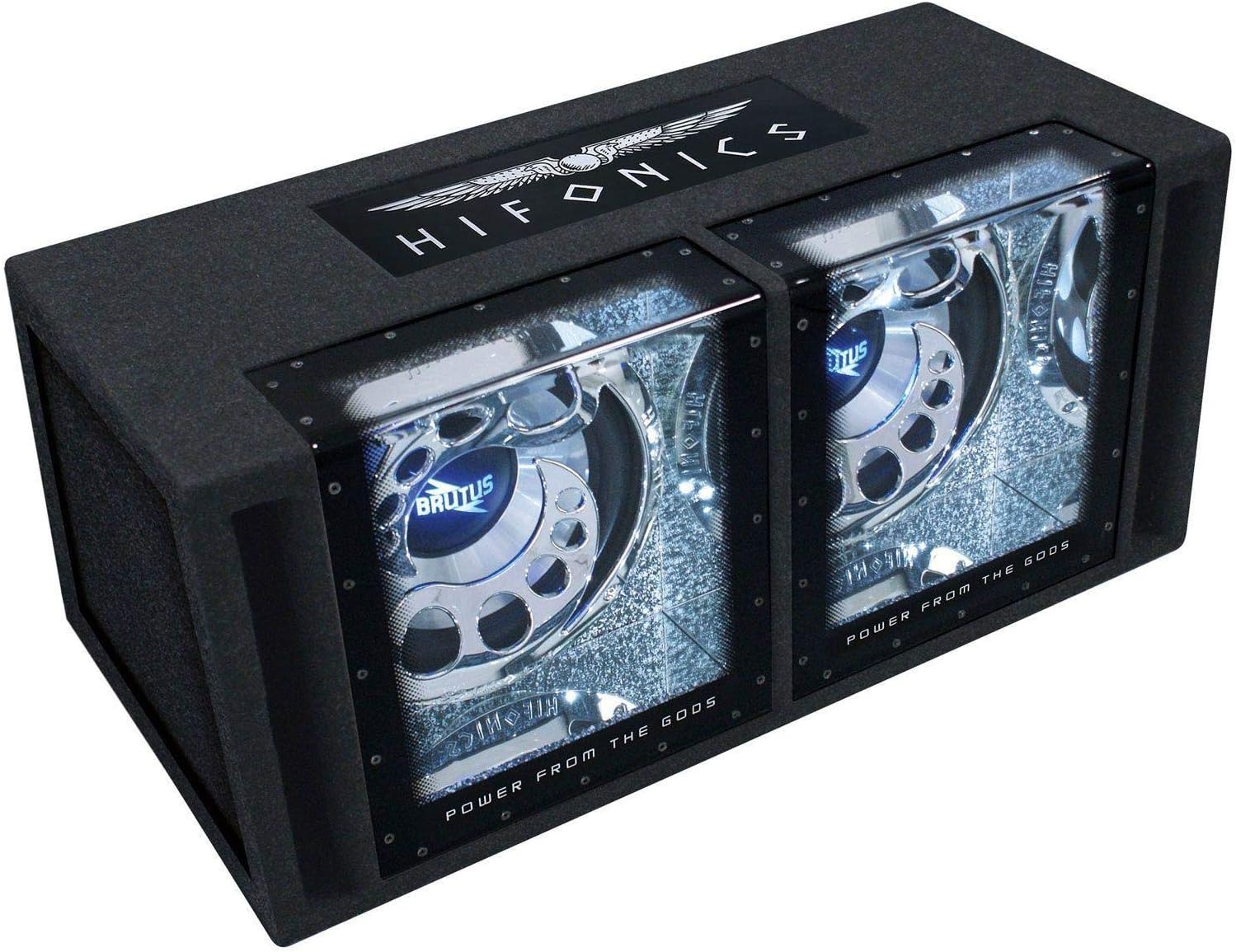 Hifonics Dual Bandpass 2x30cm 800/1600W Subwoofer Woofer