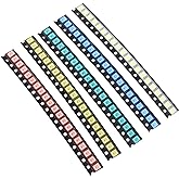 AEDIKO 3528 1210 SMD LED Kit 100pcs 5 Colors SMD LED Diode Lights Kit Super Bright Lighting Bulb Lamps,Electronics Components Light,Emitting Diodes (Mini Chip 0.12 x 0.1 inch)