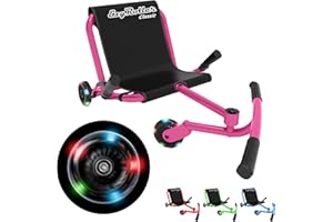 EzyRoller Classic Ride On Scooter and Go Kart for Kids Ages 4+ LED Limited Edition