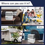 ANSIO 360° Moisture Absorber 450g with 2 Refills Refillable Dehumidifier view 5