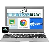 Newest Samsung Chromebook 4 11.6” Laptop Computer for Business Student, Intel Celeron N4020, 4GB RAM, 80GB Space(16GB eMMC+64