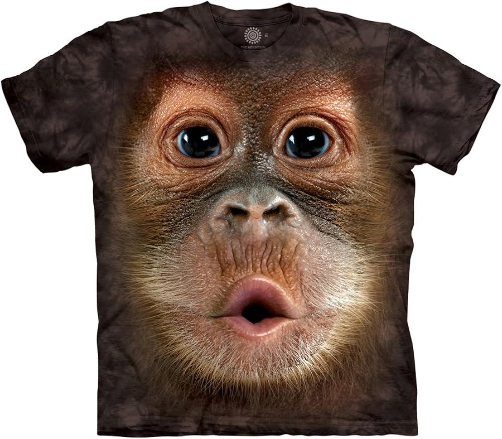 The Mountain Men's Big Face Baby Orangutan