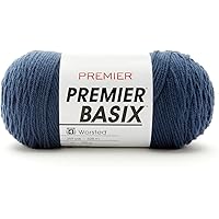 Basix DK Rojo Hilo Premier Yarns Basix DK - Color Rojo Para Tejer Y Crochet Lana Tejer Manualidades