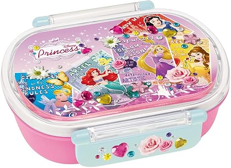 Amazon Co Jp アニメキャラクター お弁当箱 キャラ弁 ランチボックス 入園 入学 運動会 遠足 148x123x51mm プリンセス Tokka Lunchi02 Free Princess ホーム キッチン