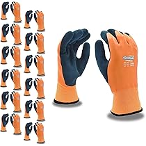 Cordova 3988 Thermal Latex Gloves, Extra Gripping Power