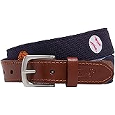 vineyard vines boys Boys' Multi Sport Embroidered Canvas Club Belt