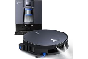 ECOVACS DEEBOT X12 OMNICYCLONE Robot Vacuum and Mop, 22,000Pa Blast Suction, FocusJet + OZMO Roller Self-Washing Mop, TruEdge