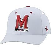 ZHATS NCAA Unisex-Adult NCAA Officially Licensed Snapback Hat Competitor White