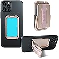 Flipstik Pro – Sticks to Any Flat Surface Like Walls or Mirrors – Hands Free Selfies – Videos – car Mount – Tripod – Phone Stand – Kickstand – Finger Grip Loop for Secure Hold (Millenium Gold)