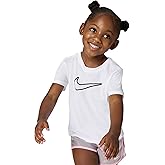 Nike Big Girls’ One Fitted Dri-FIT Short-Sleeve Top