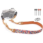 PGYTECH Camera Strap Air for Mirrorless Camera Shoulder Strap Adjustable Neck Strap Light for Sony ZV-E10 for Canon G7 X (Modern Art)